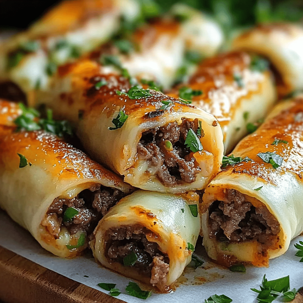 Keto Philly Cheesesteak Roll-Ups