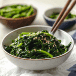 Korean Spinach Side Dish