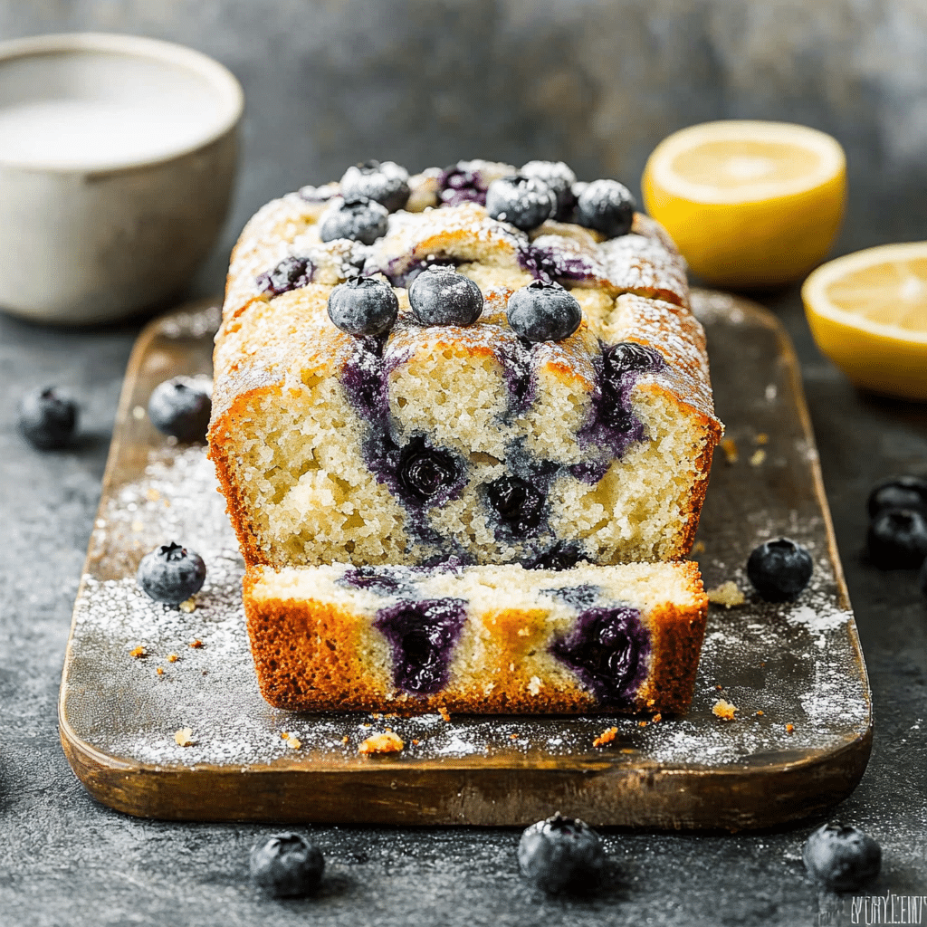 Lemon Blueberry Bread
