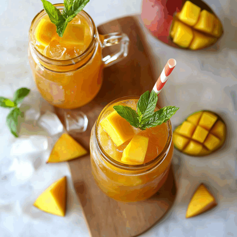 Mango Iced Tea Recipe