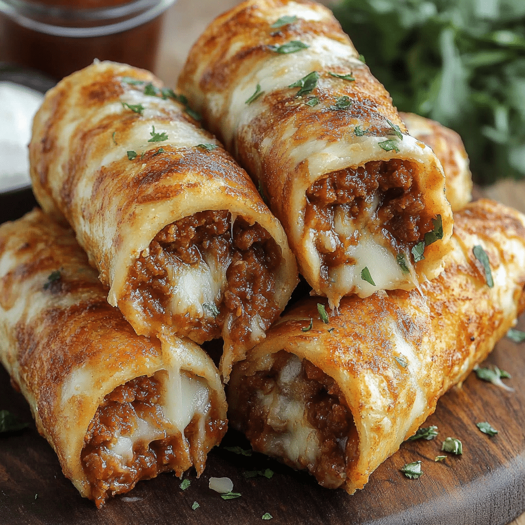 Cheesy Taco Breadsticks