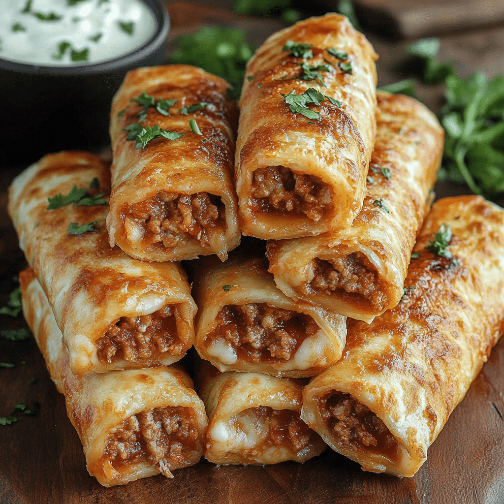 Cheesy Taco Breadsticks