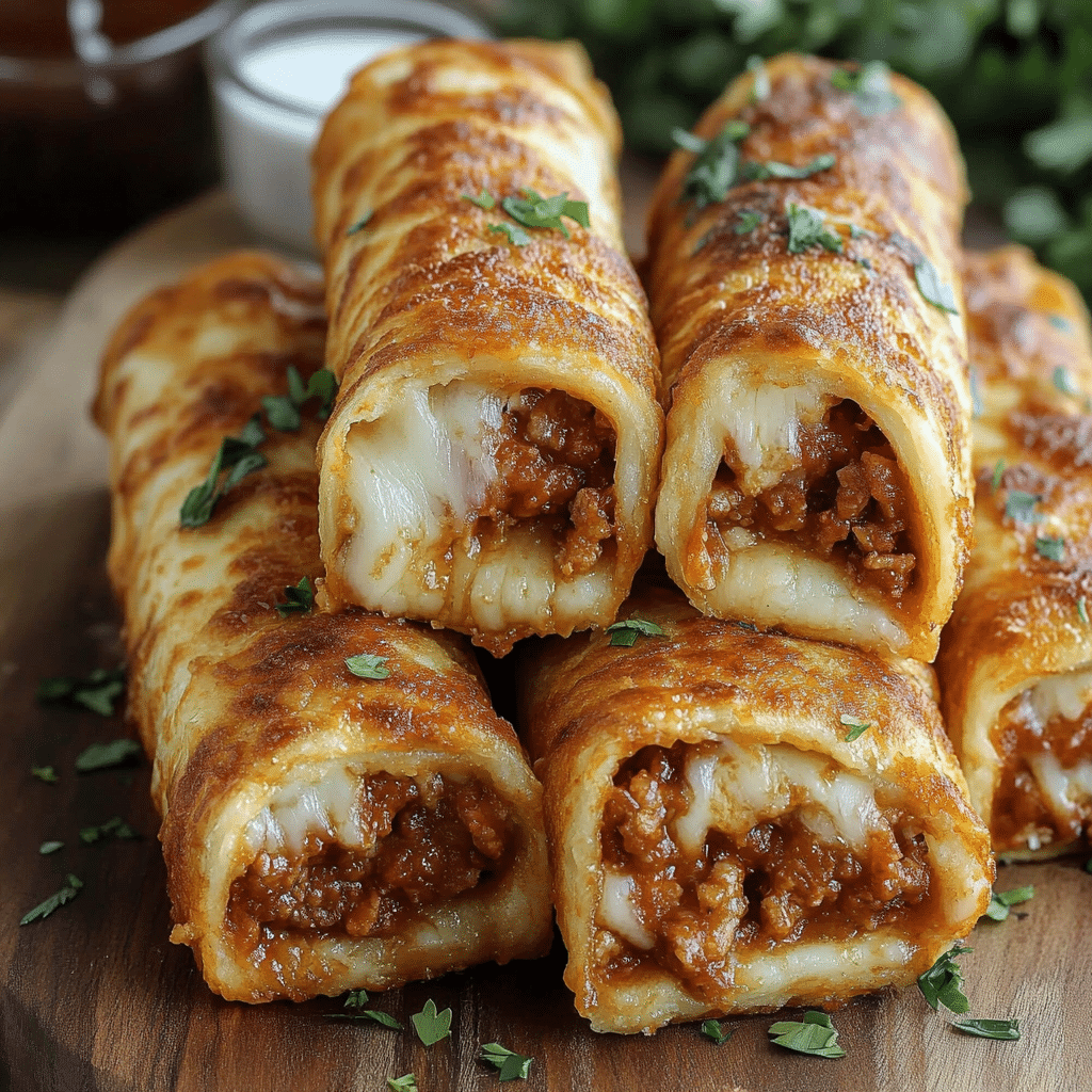 Cheesy Taco Breadsticks