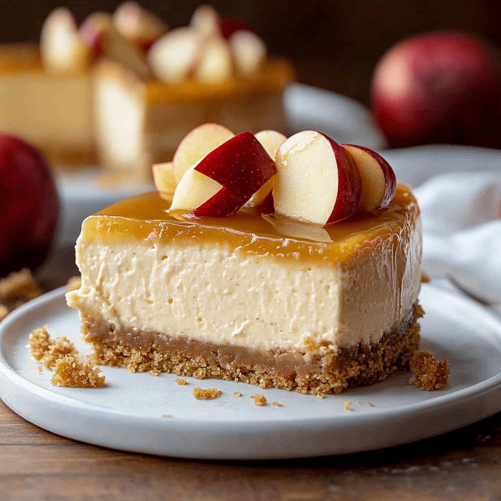 Apple Cider Cheesecake