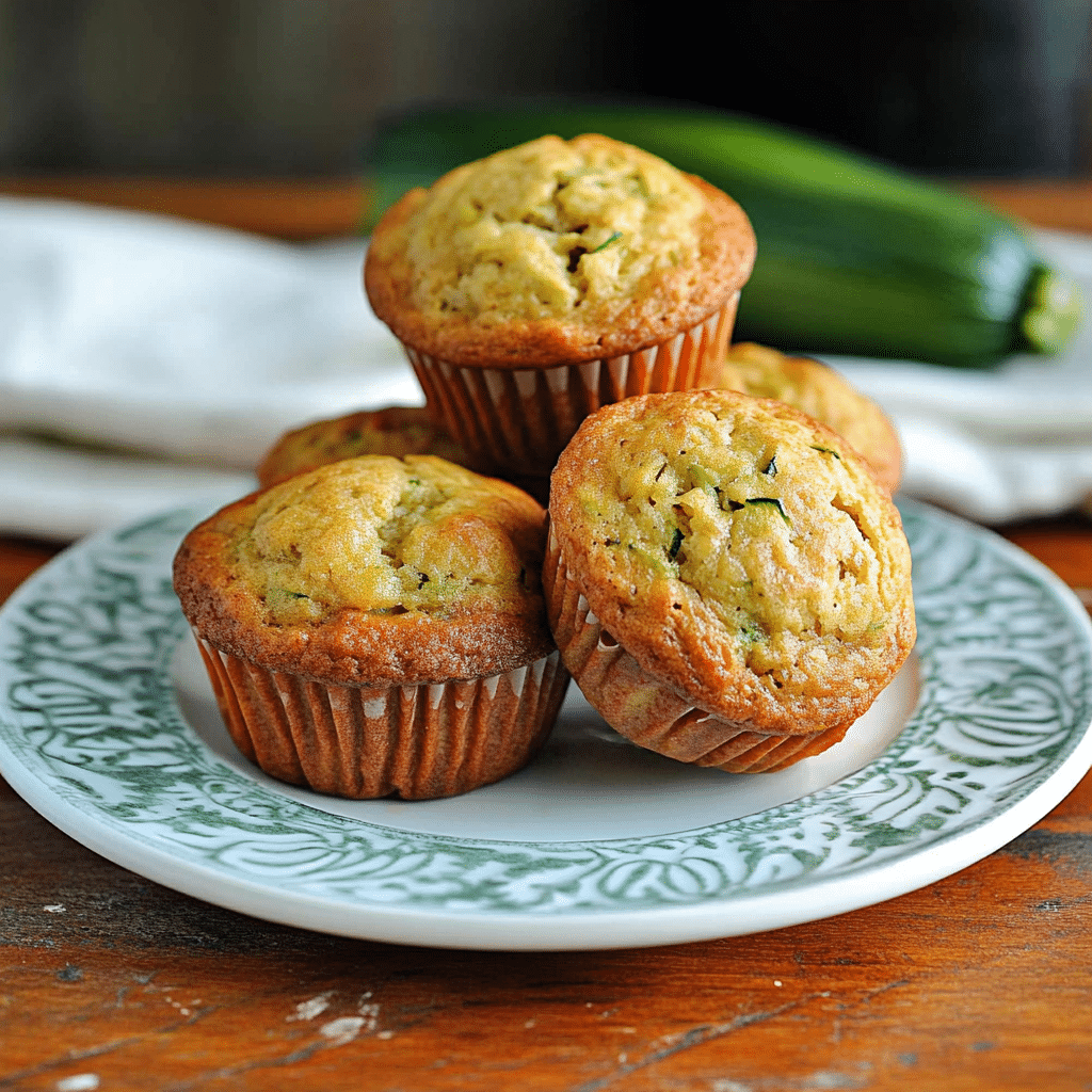 Zucchini Muffins Healthy