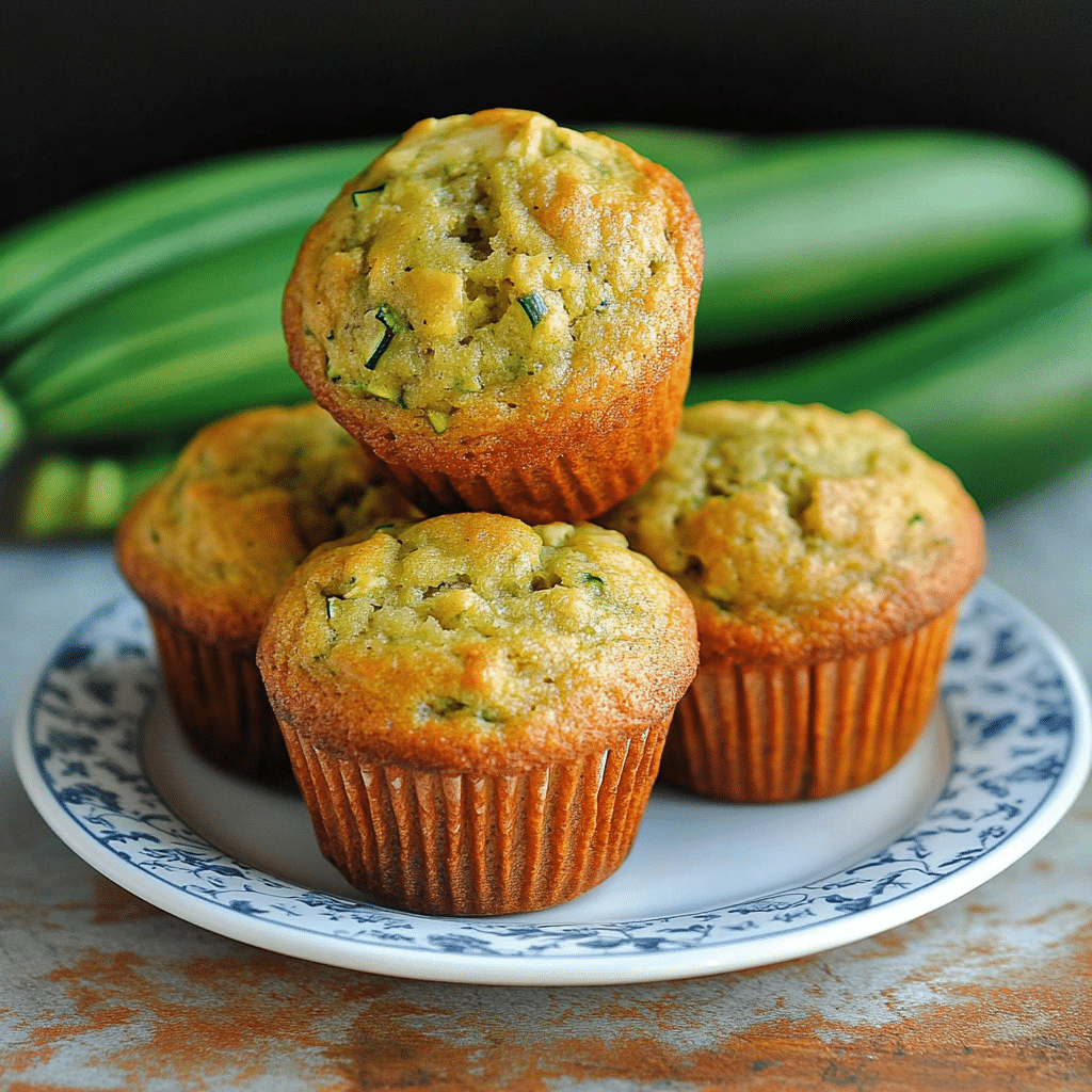 Zucchini Muffins Healthy