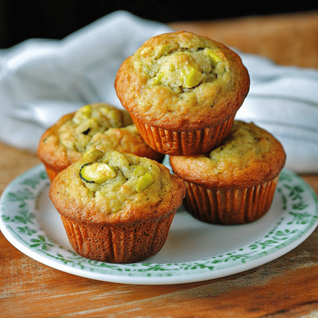 Zucchini Muffins Healthy