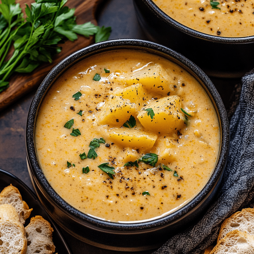 Garlic Potato Soup