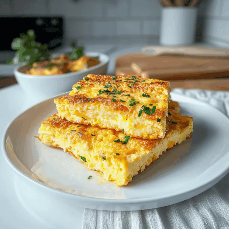 Cheesy Egg Bake