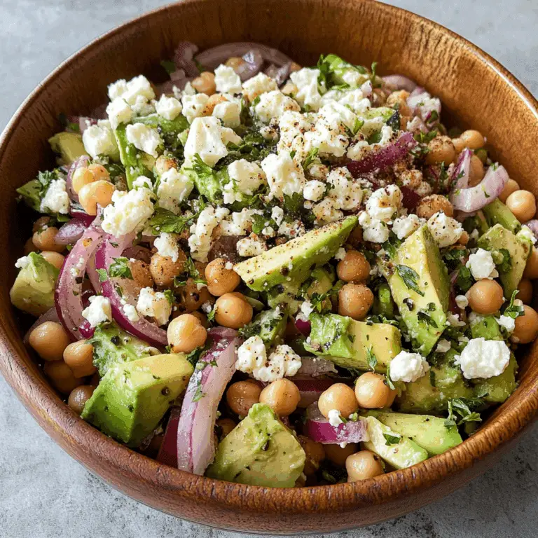 Avocado Feta Salad