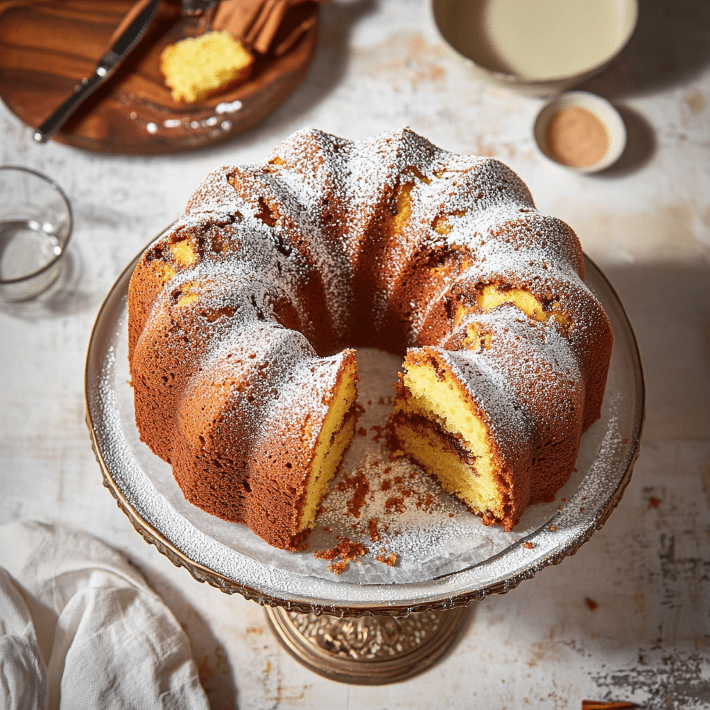 Cinnamon Swirl Bundt Cake