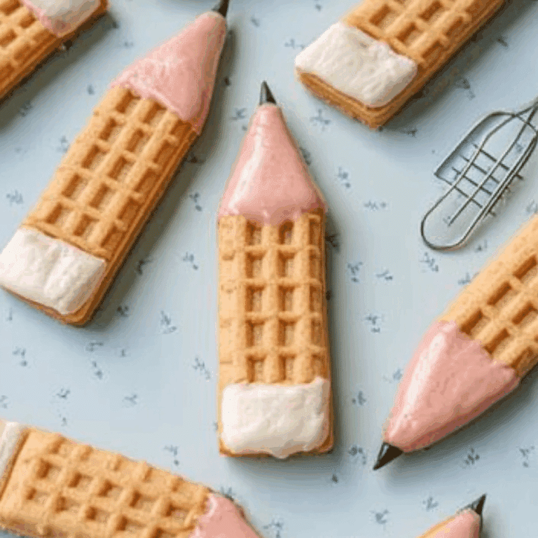3 Ingredient Pencil Cookies