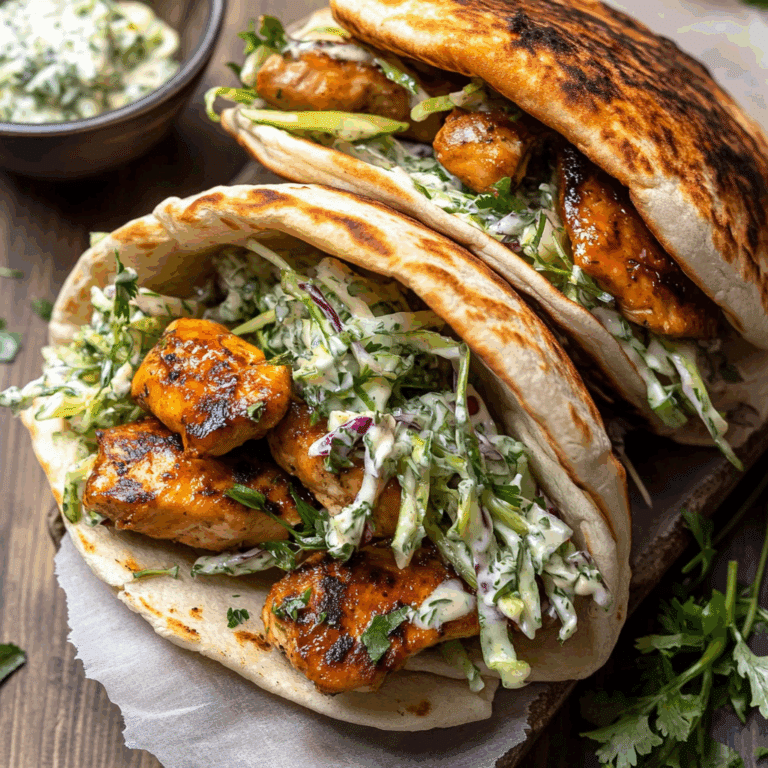 Sheet Pan Chicken Pitas