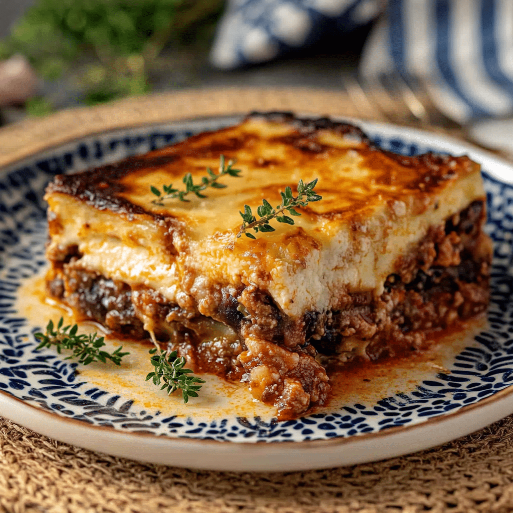 Recipe For Moussaka