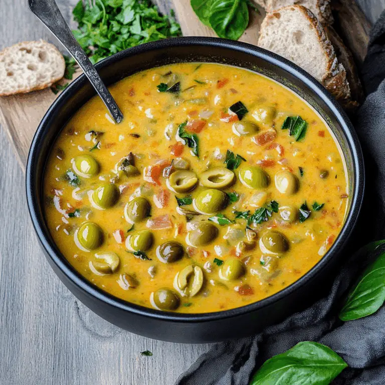 Green Olive Soup