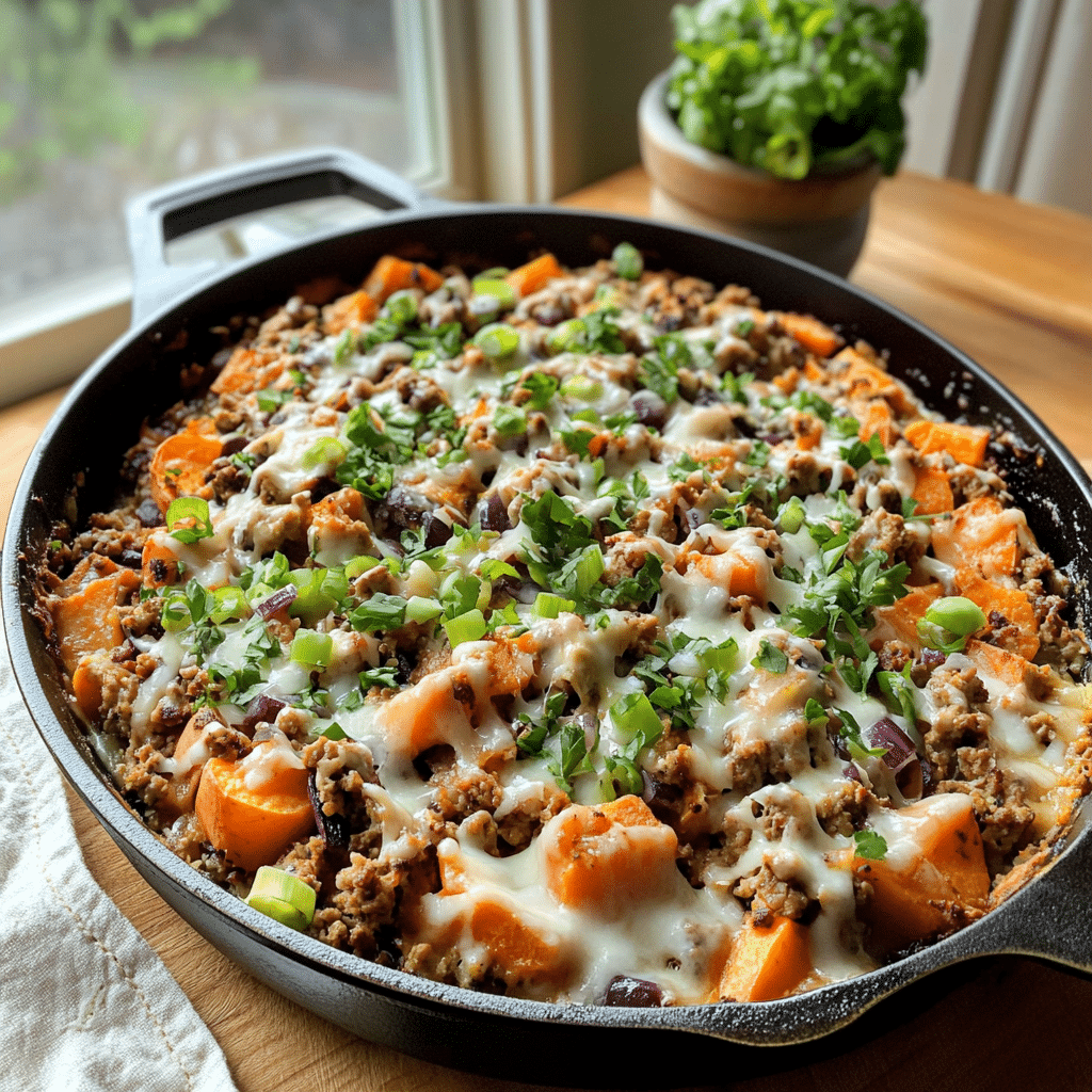 Turkey And Sweet Potato Bake