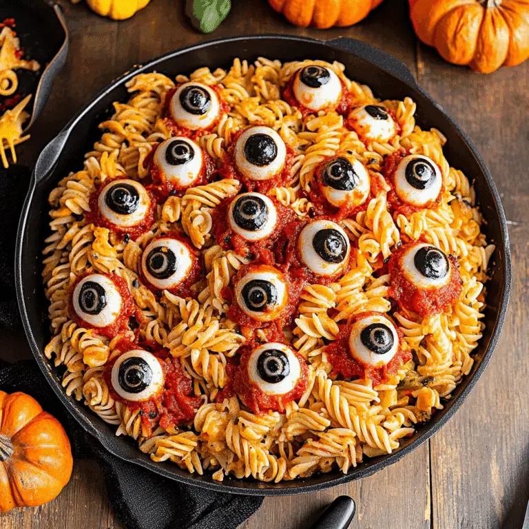 Halloween Pasta Salad