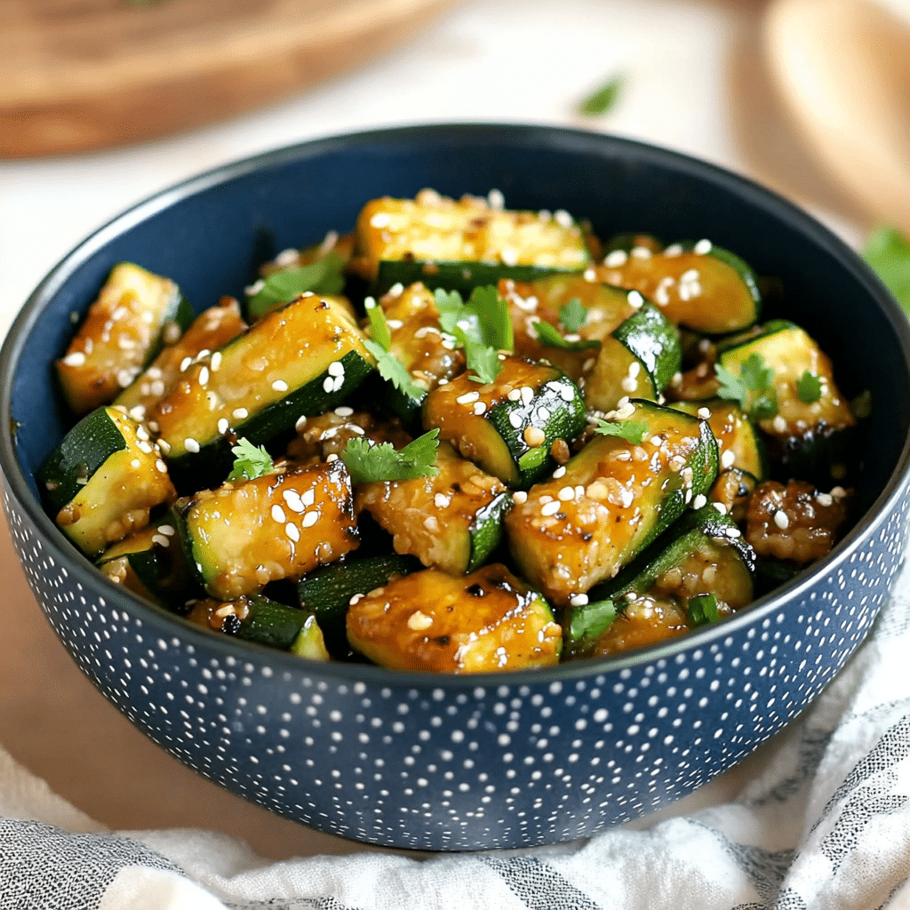 Hibachi Zucchini