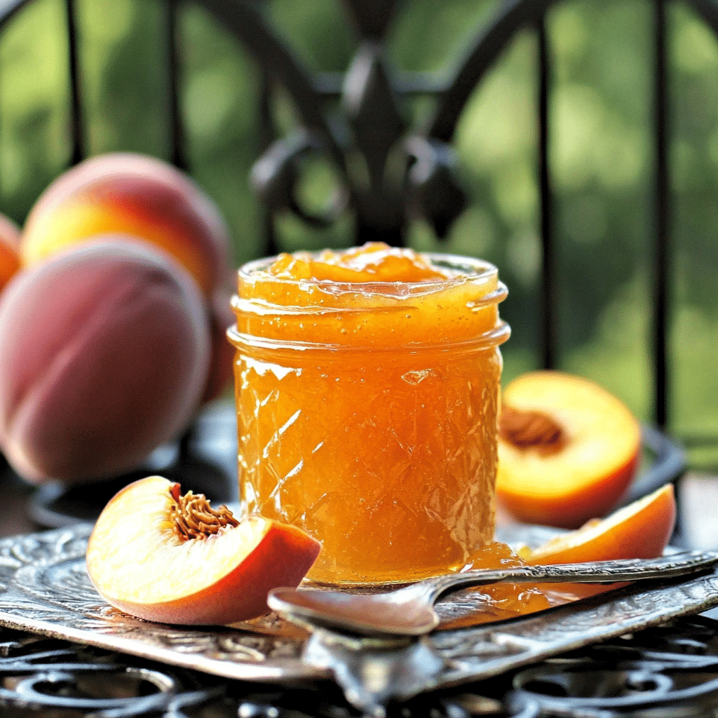 Easy Peach Jam
