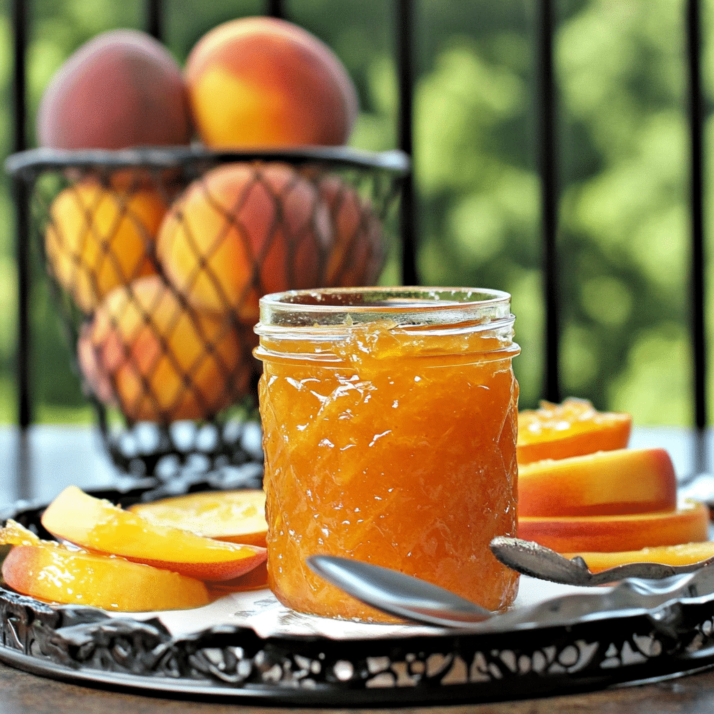Easy Peach Jam