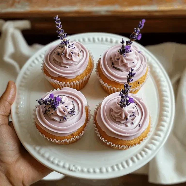 Lavender Cupcakes