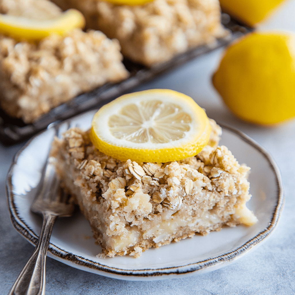 lemon crumb bars