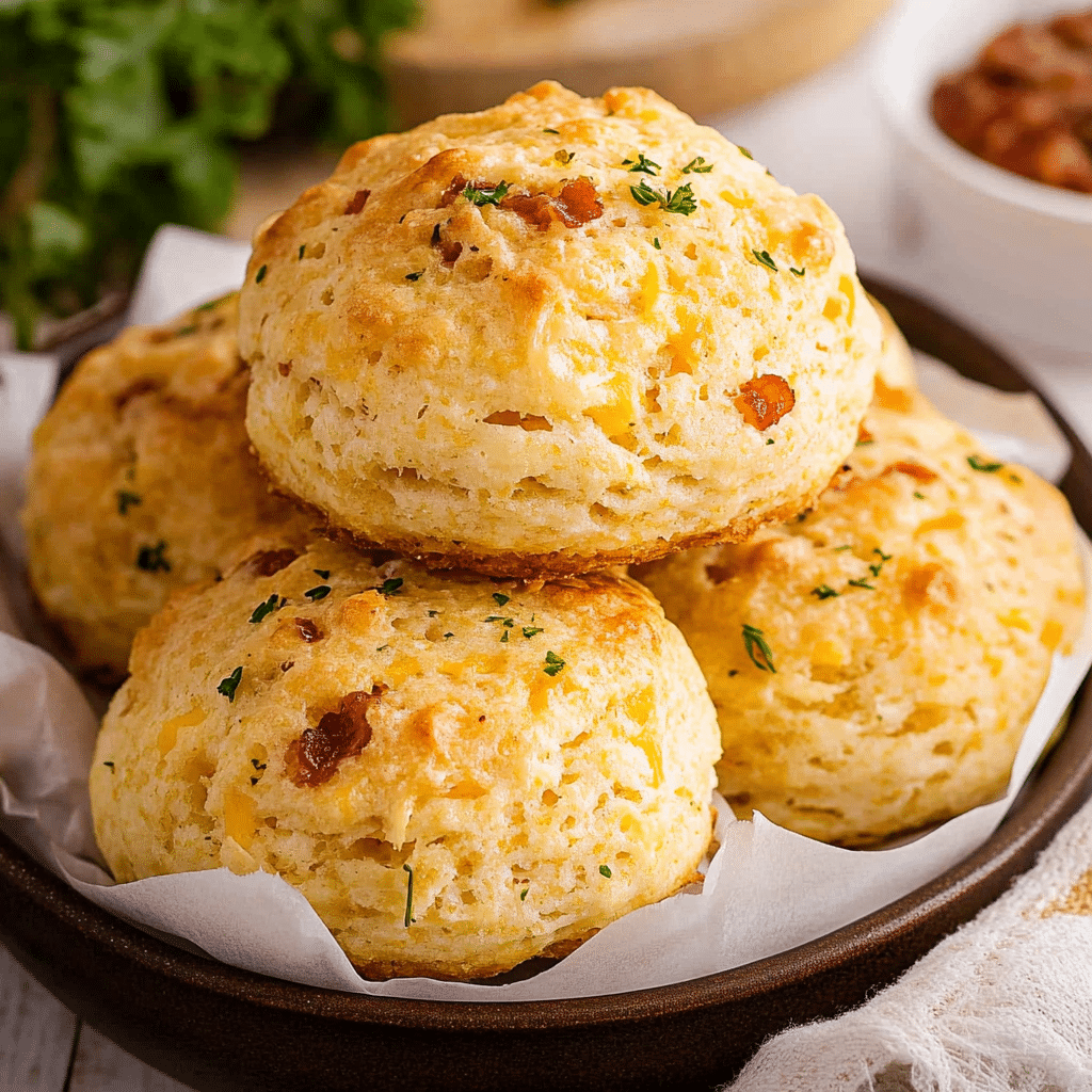 Bacon Cheddar Biscuits