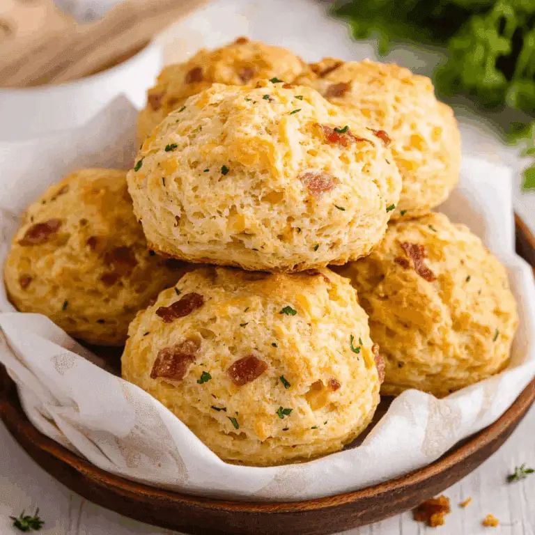 Bacon Cheddar Biscuits