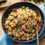 Mediterranean Chicken Orzo