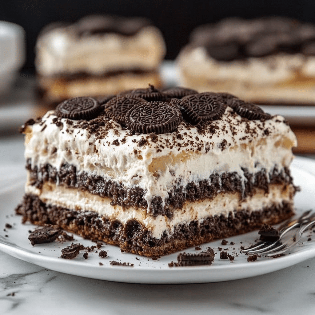 Oreo Lasagna