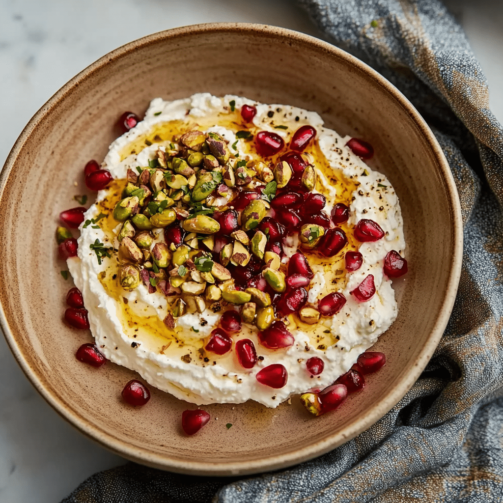 Whipped Feta with Pomegranate