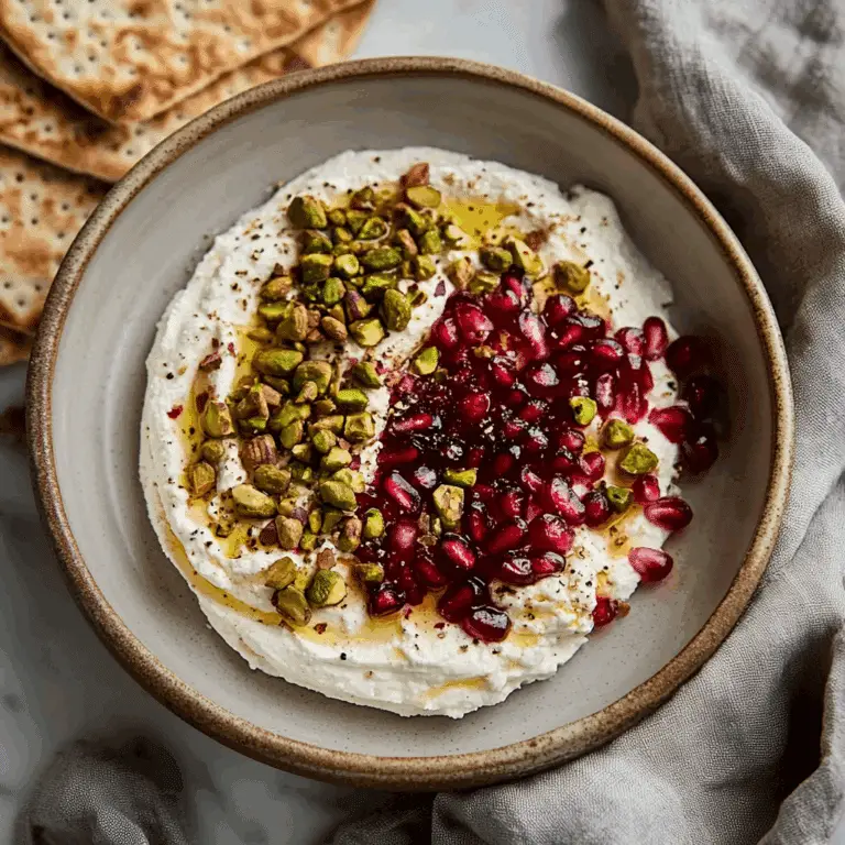 Whipped Feta with Pomegranate