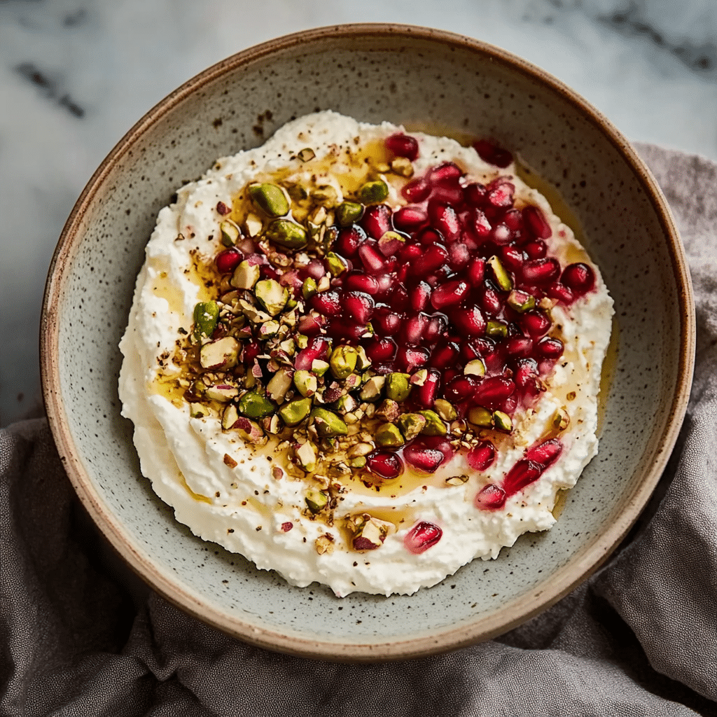 Whipped Feta with Pomegranate