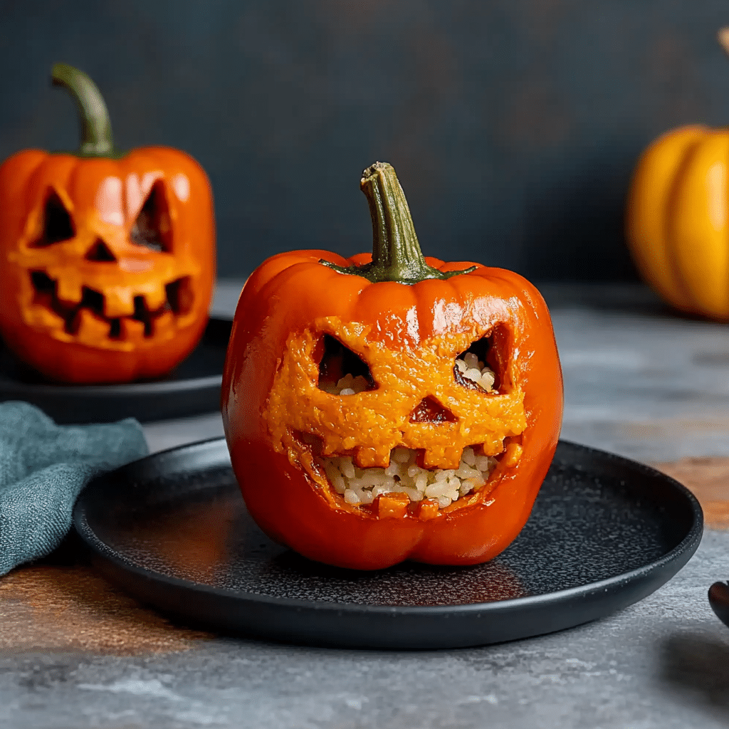 Stuffed Peppers With Rice