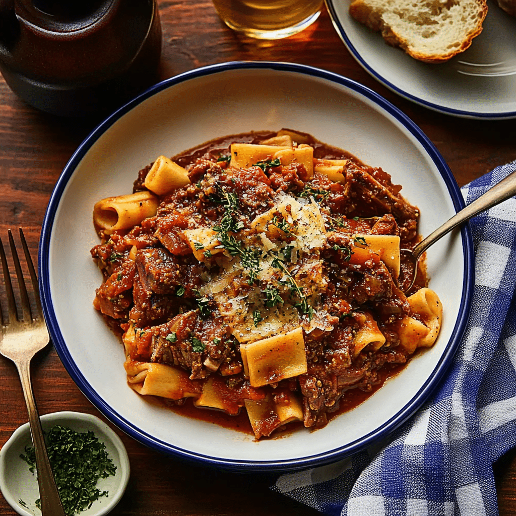 Short Rib Ragu: A Comforting Italian Short Rib Pasta Recipe