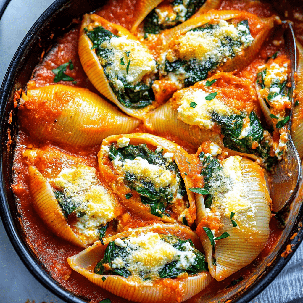 Spinach Stuffed Shells