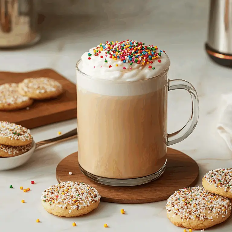 Sugar Cookie Latte