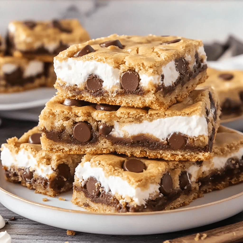 Smores Cookie Bars