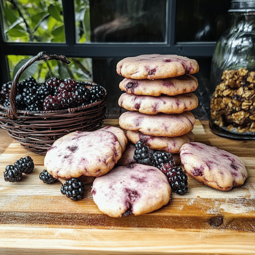 Black Raspberry Lemon Shortbread