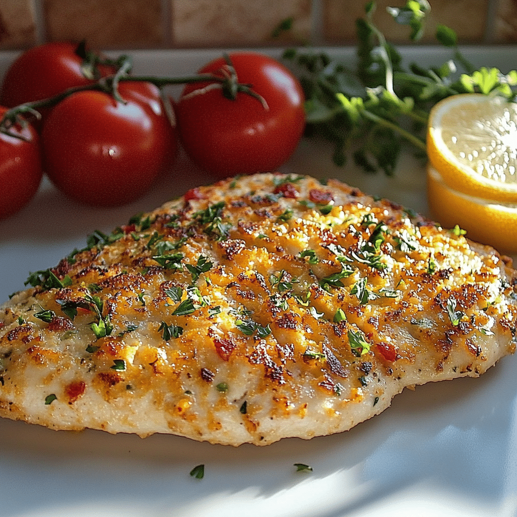 Garlic cheddar chicken