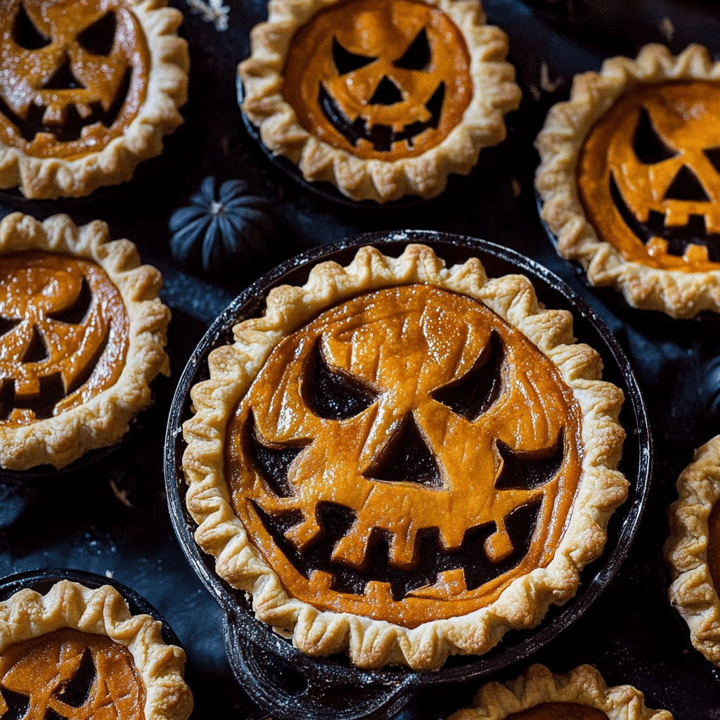 Halloween Pumpkin Pie