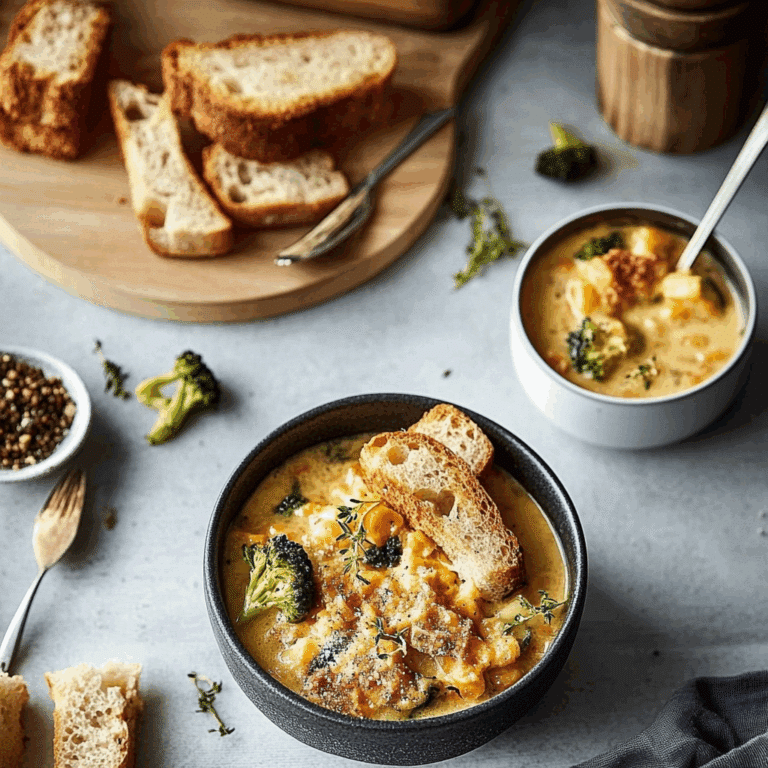 Broccoli Cheddar Soup