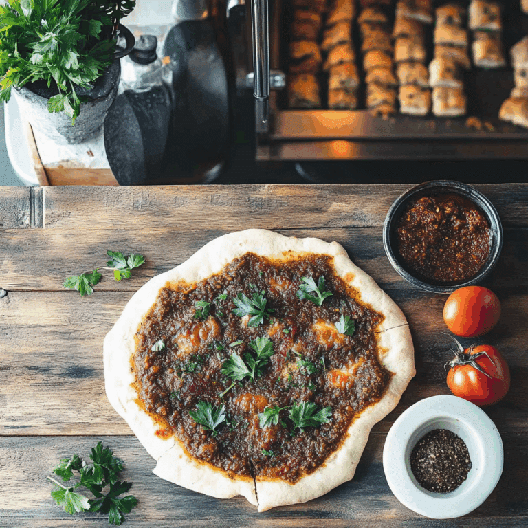 Turkish Lahmacun Recipe