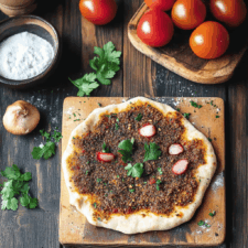 Delicious Turkish Lahmacun Recipe: The Best Arabic Pizza to Try at Home