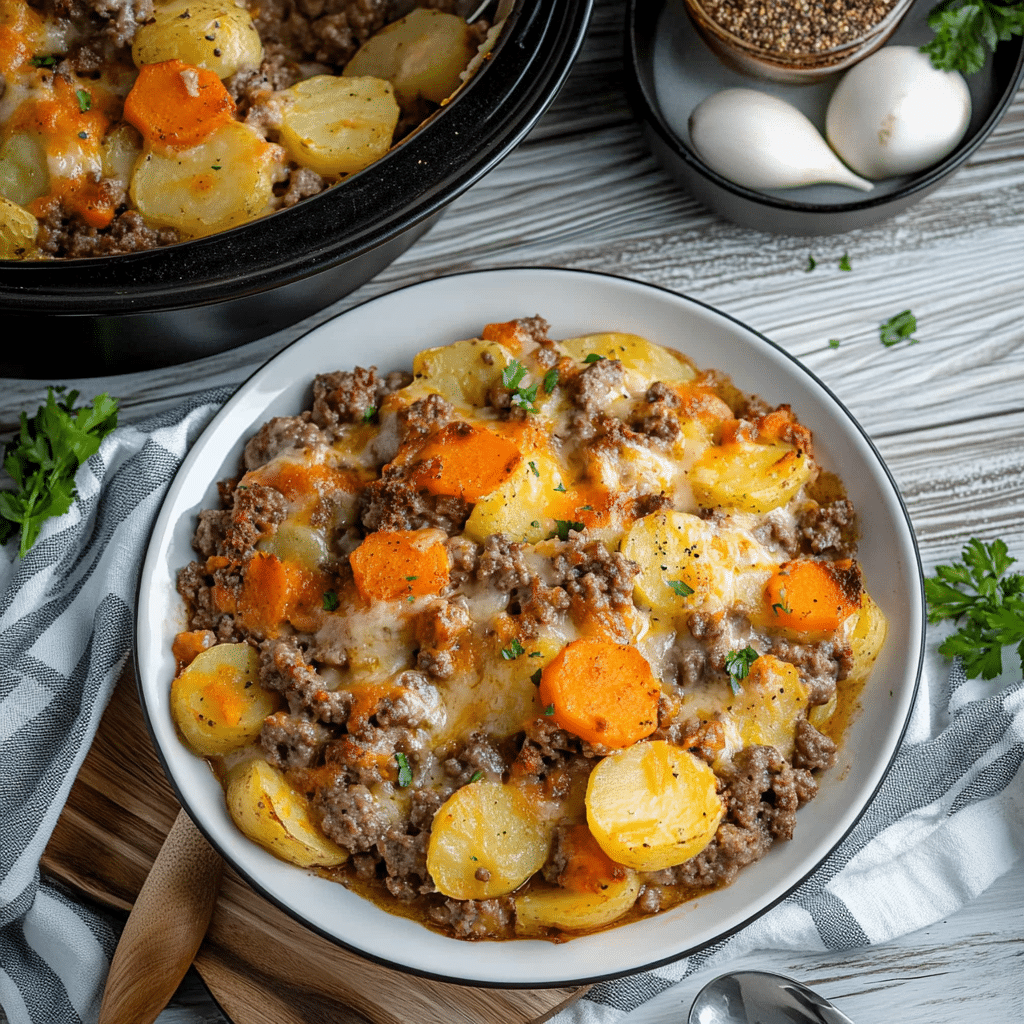 Beef Potato Casserole