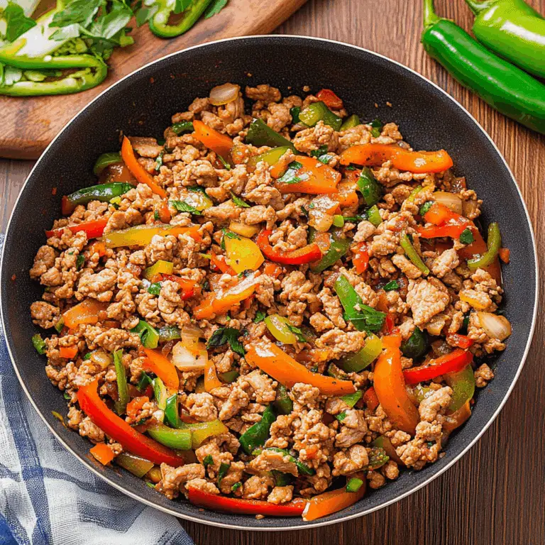 Ground Turkey Stir Fry