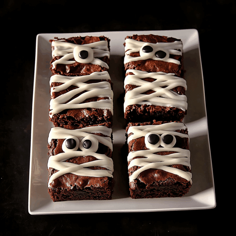Halloween Treats Brownies
