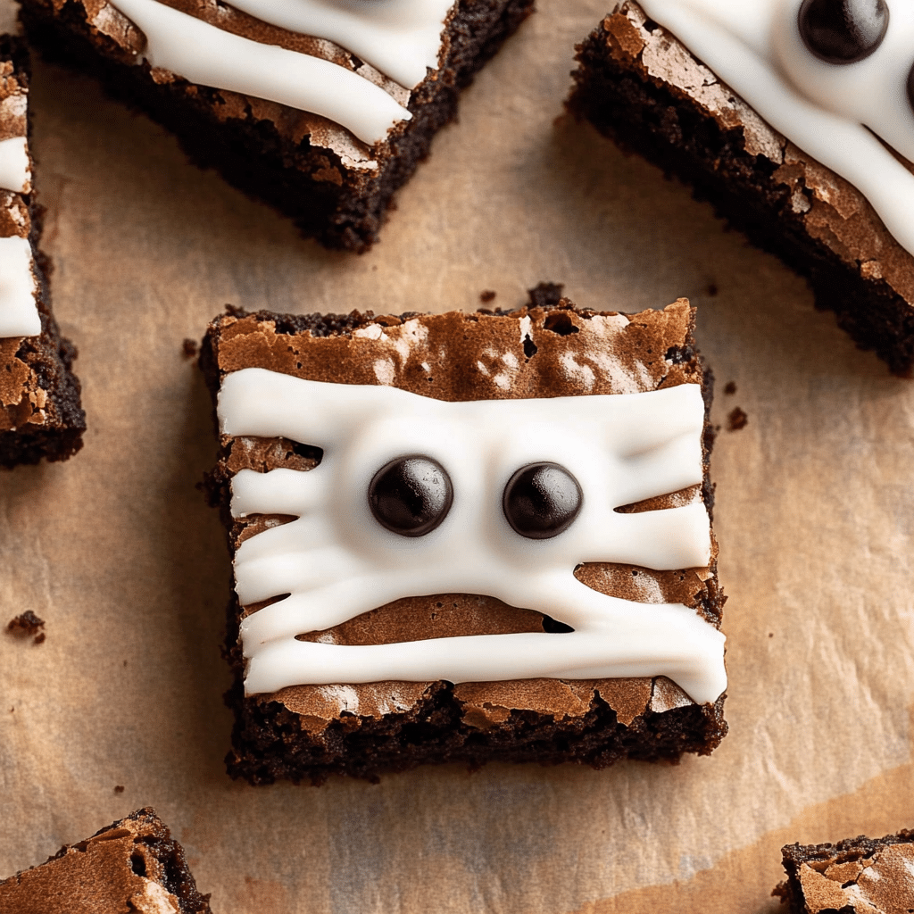 Halloween Treats Brownies