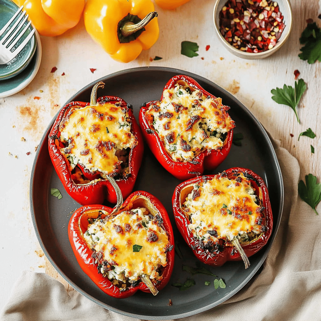 ricotta stuffed peppers