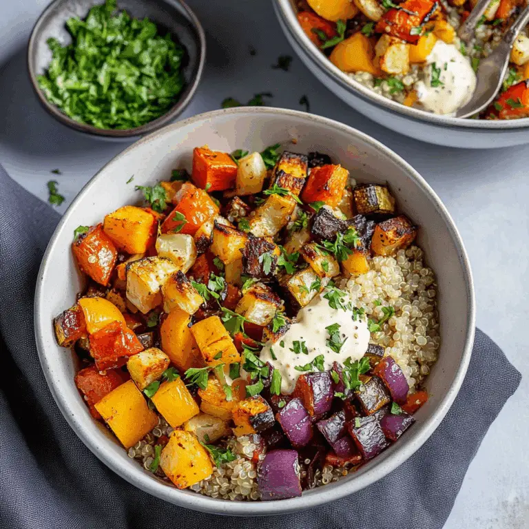 Roasted Vegetable Quinoa Bowl